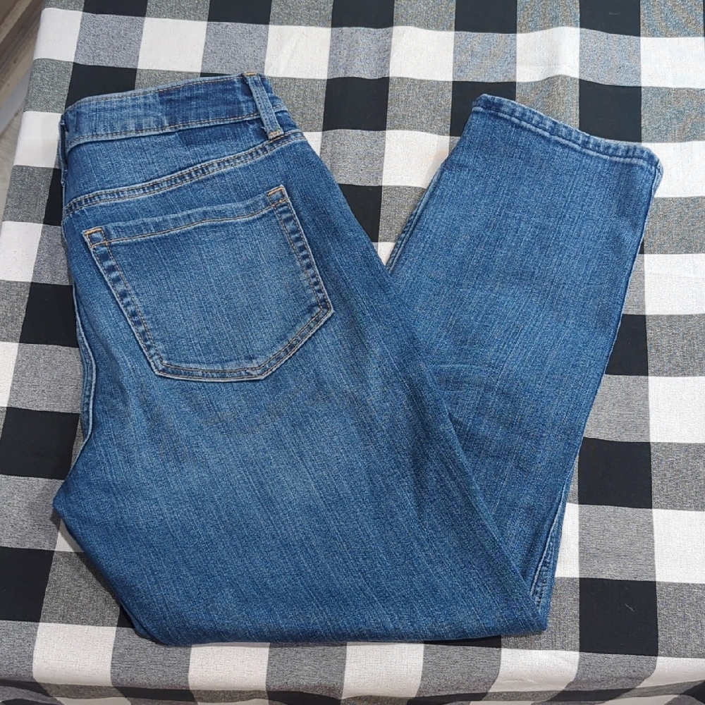 Abercrombie & Fitch High-Rise Blue Jeans